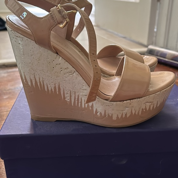 Stuart weitzman patent leather wedge - Picture 3 of 4